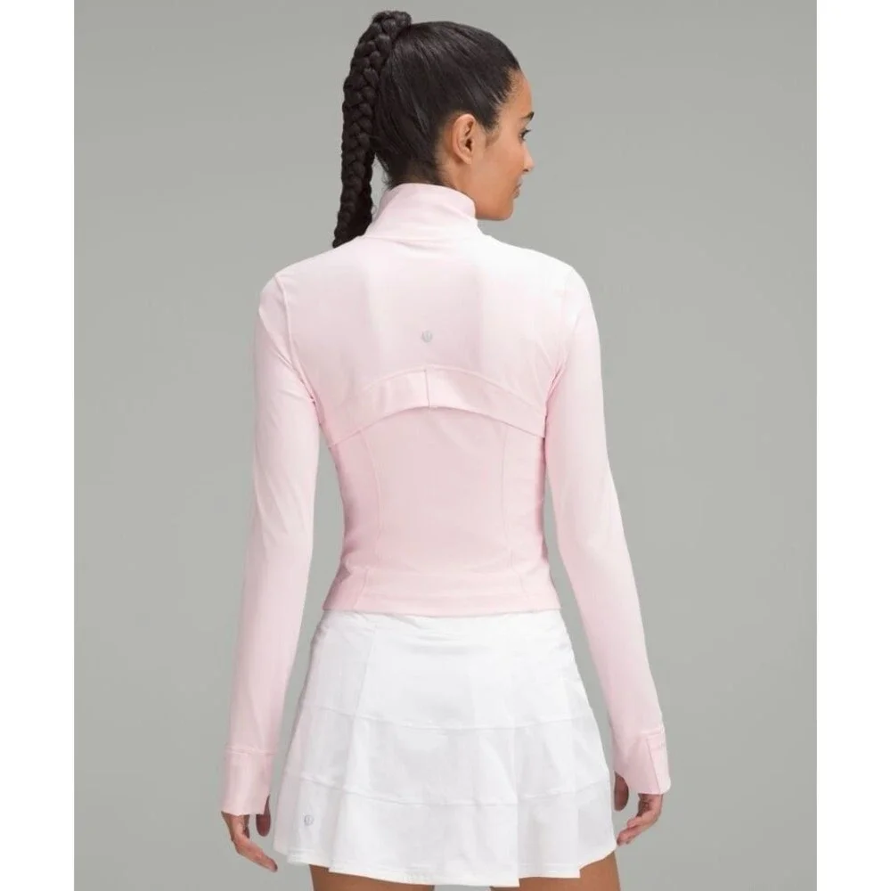 NWT Lululemon Define Cropped Jacket Nulu Strawberry Milkshake Size 6,10 - Picture 3 of 10